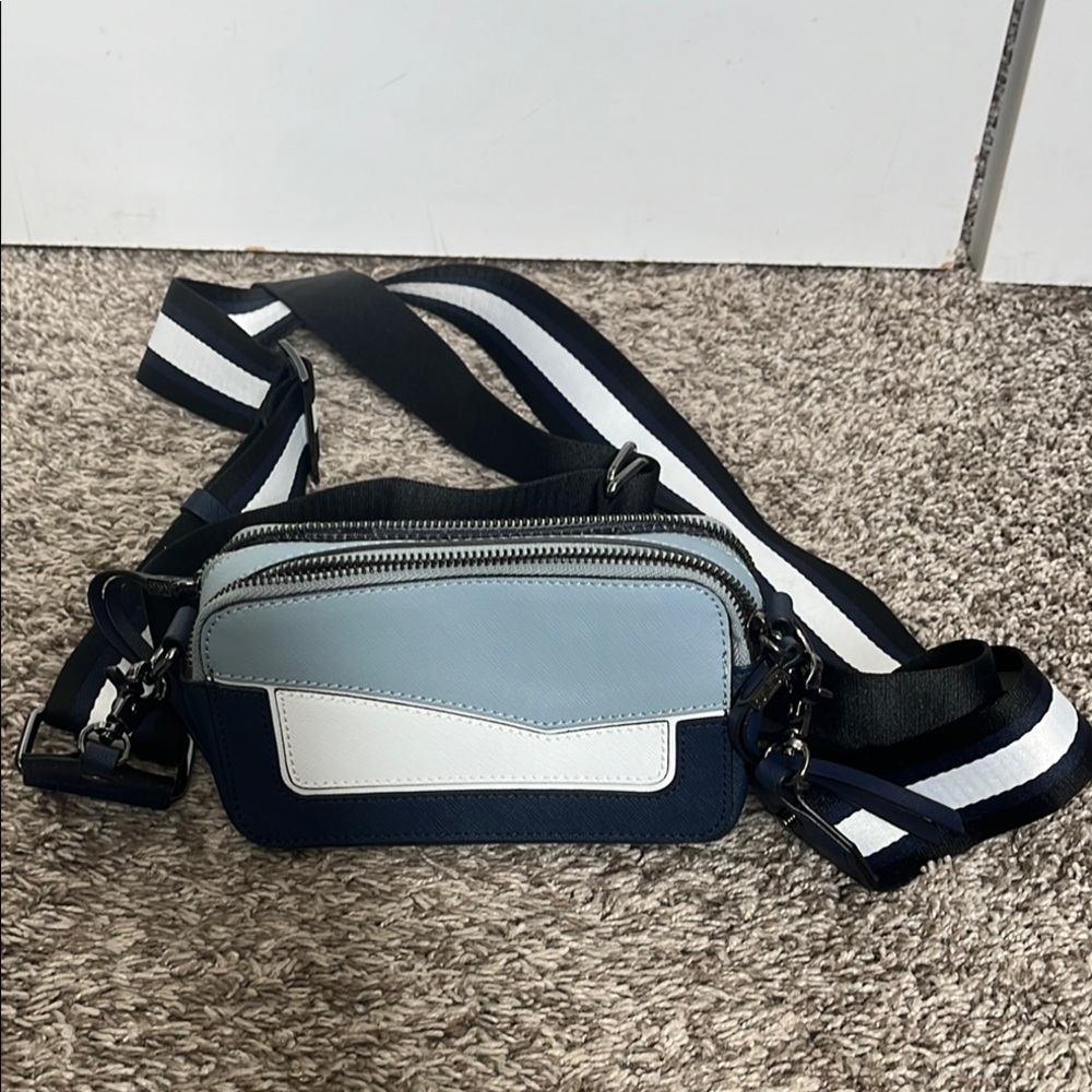 Stylish Blue and White  Bag